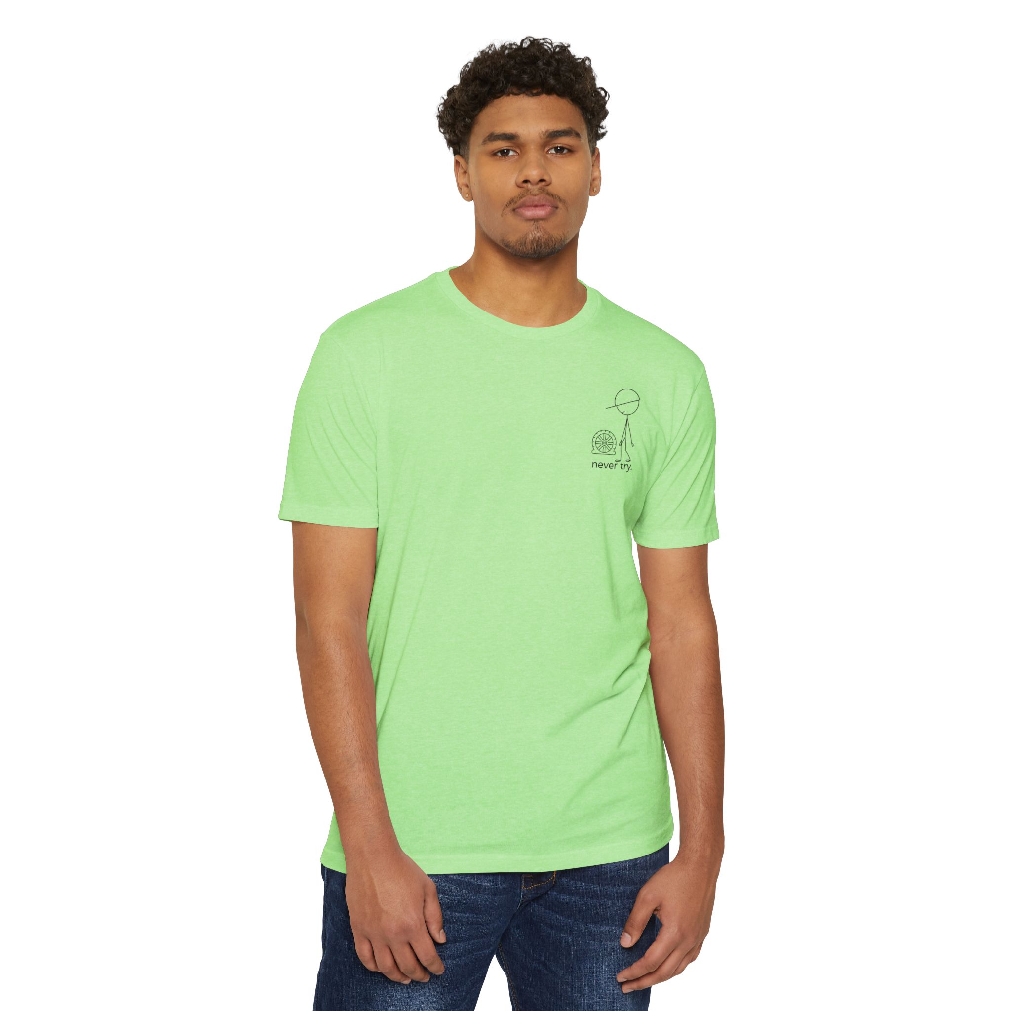 Unisex Next Level T-shirt - Flat Tire - Image 31