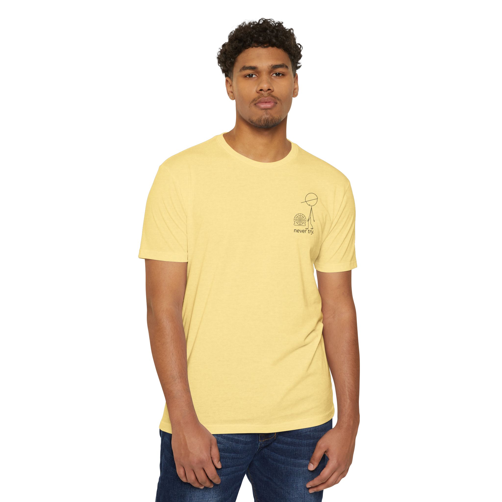 Unisex Next Level T-shirt - Flat Tire - Image 7