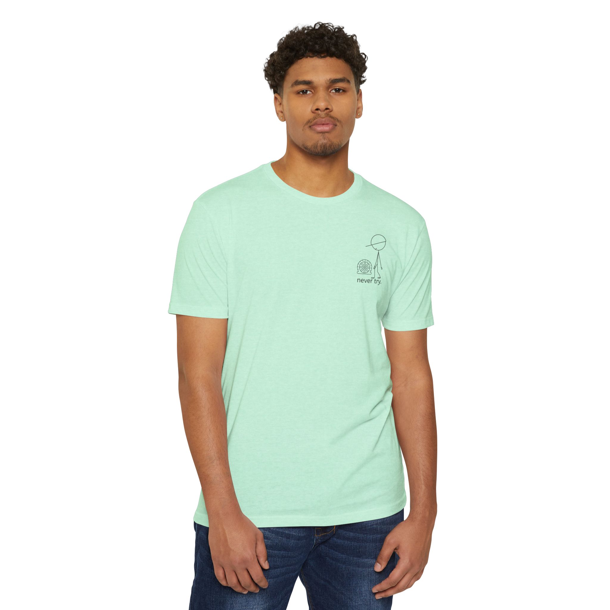 Unisex Next Level T-shirt - Flat Tire - Image 39