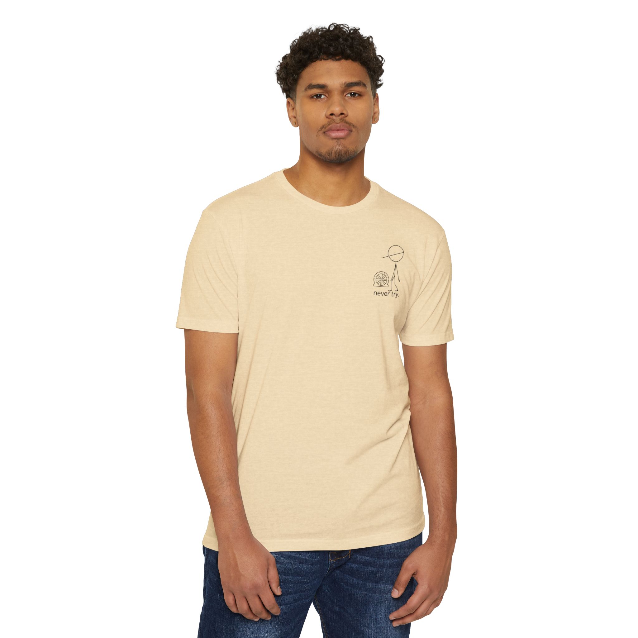 Unisex Next Level T-shirt - Flat Tire - Image 3