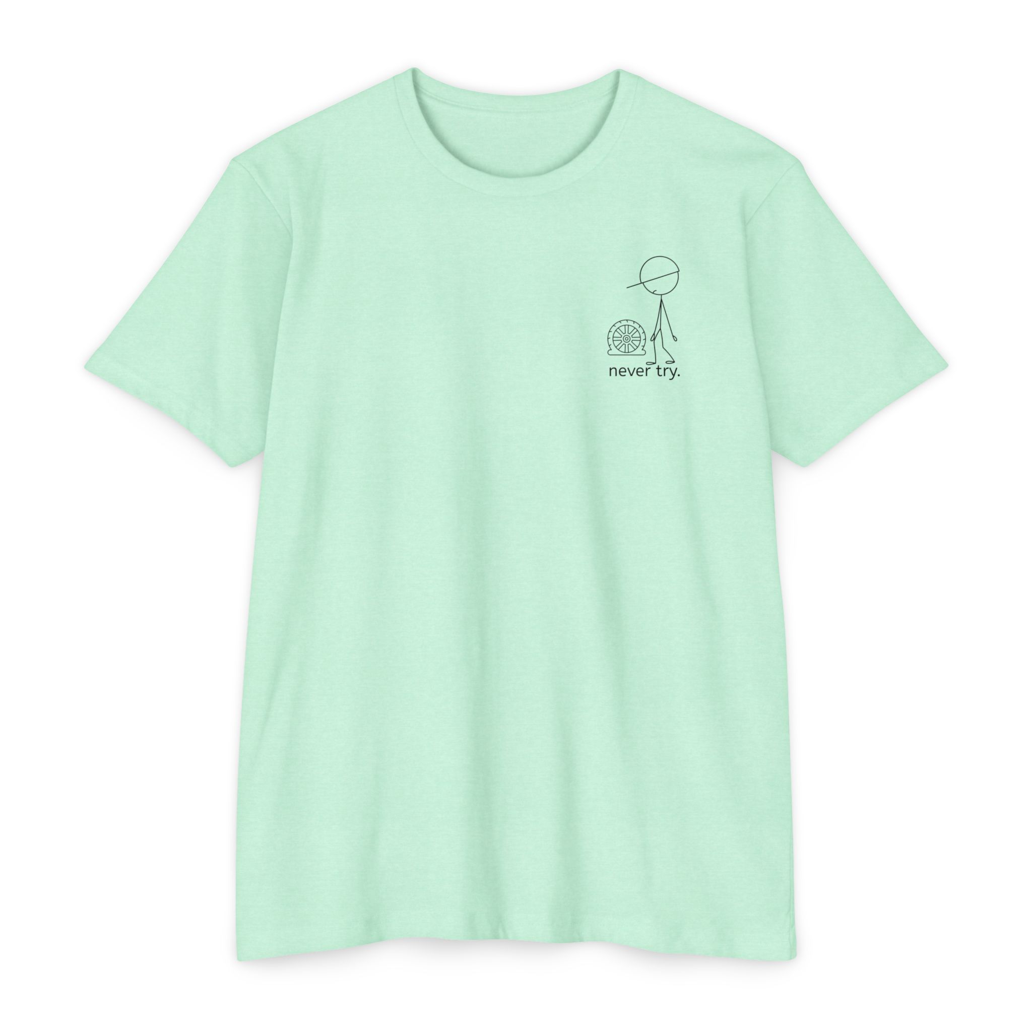 Unisex Next Level T-shirt - Flat Tire - Image 37