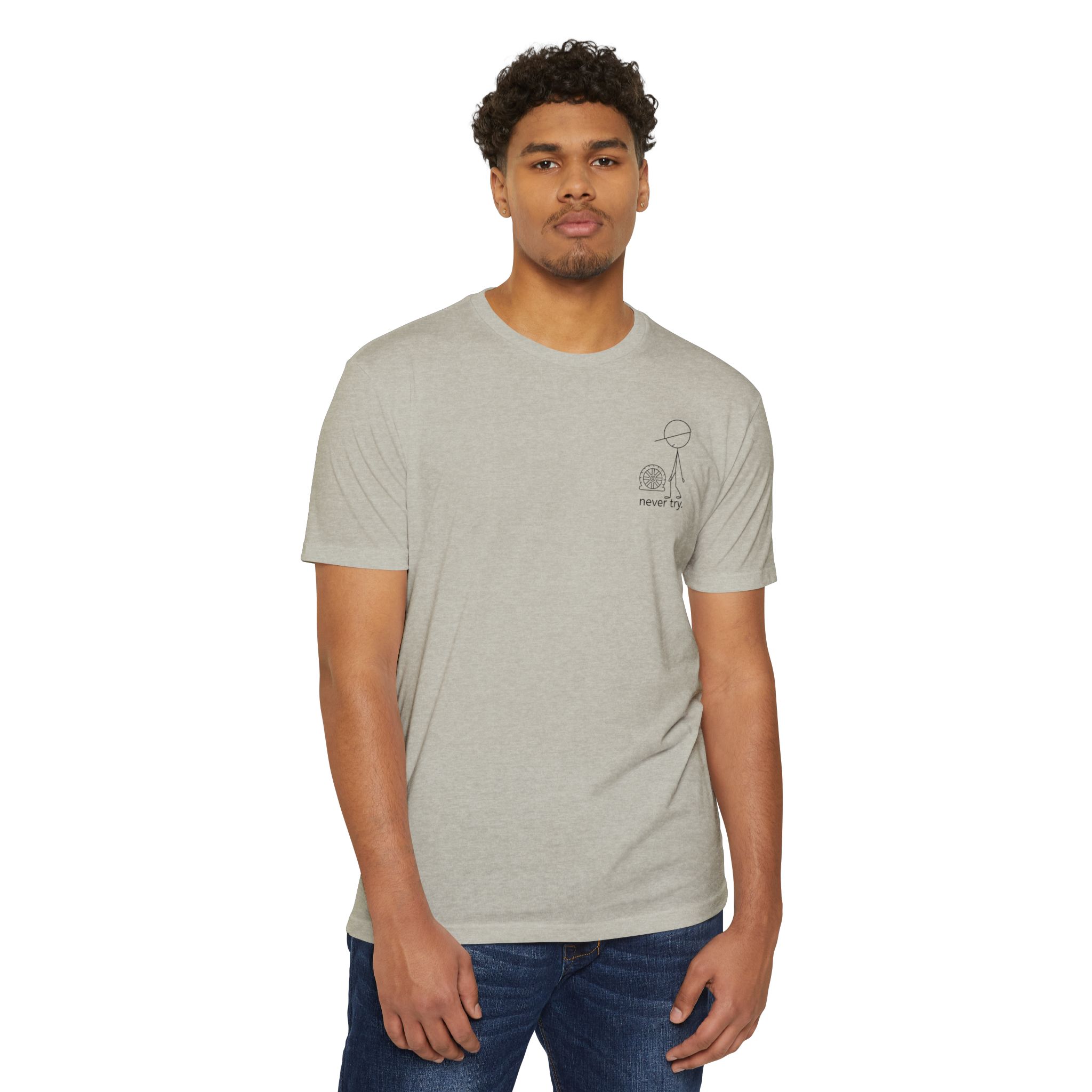Unisex Next Level T-shirt - Flat Tire - Image 23