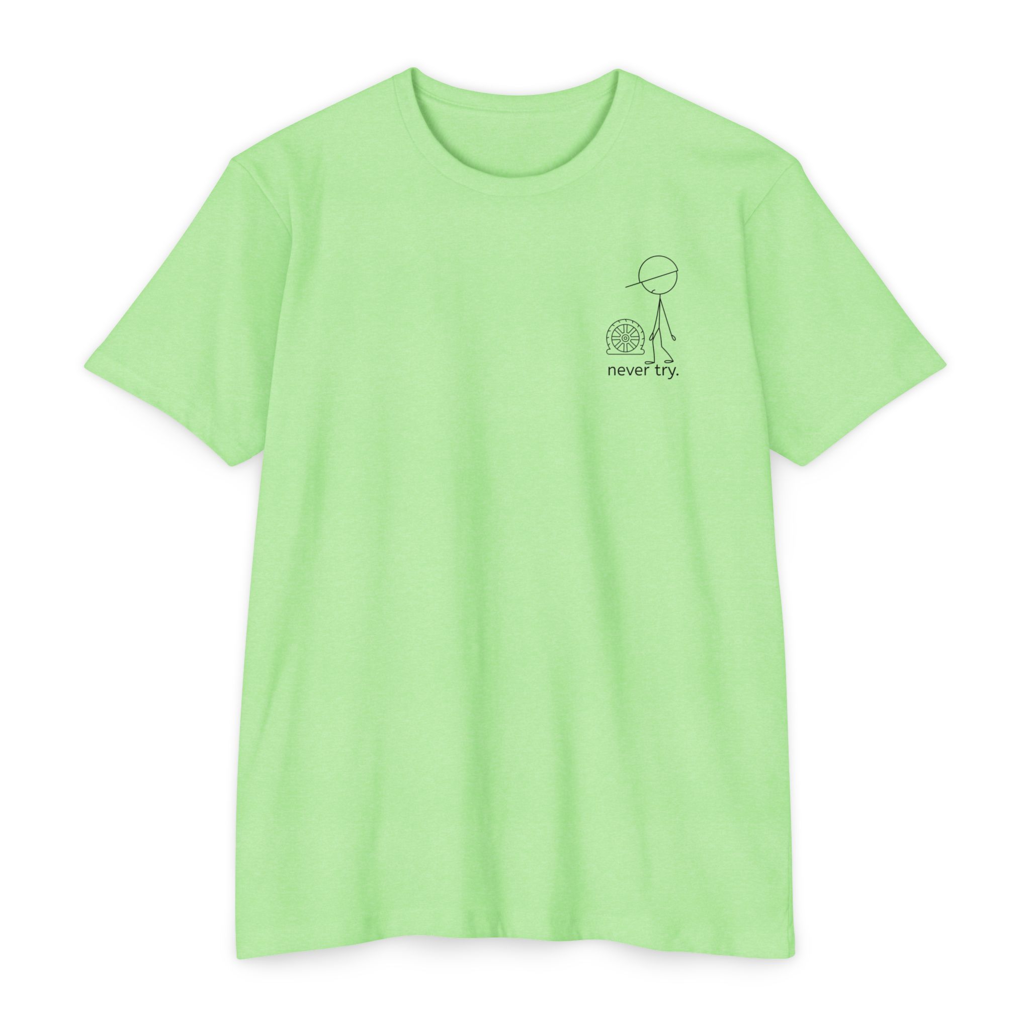 Unisex Next Level T-shirt - Flat Tire - Image 29