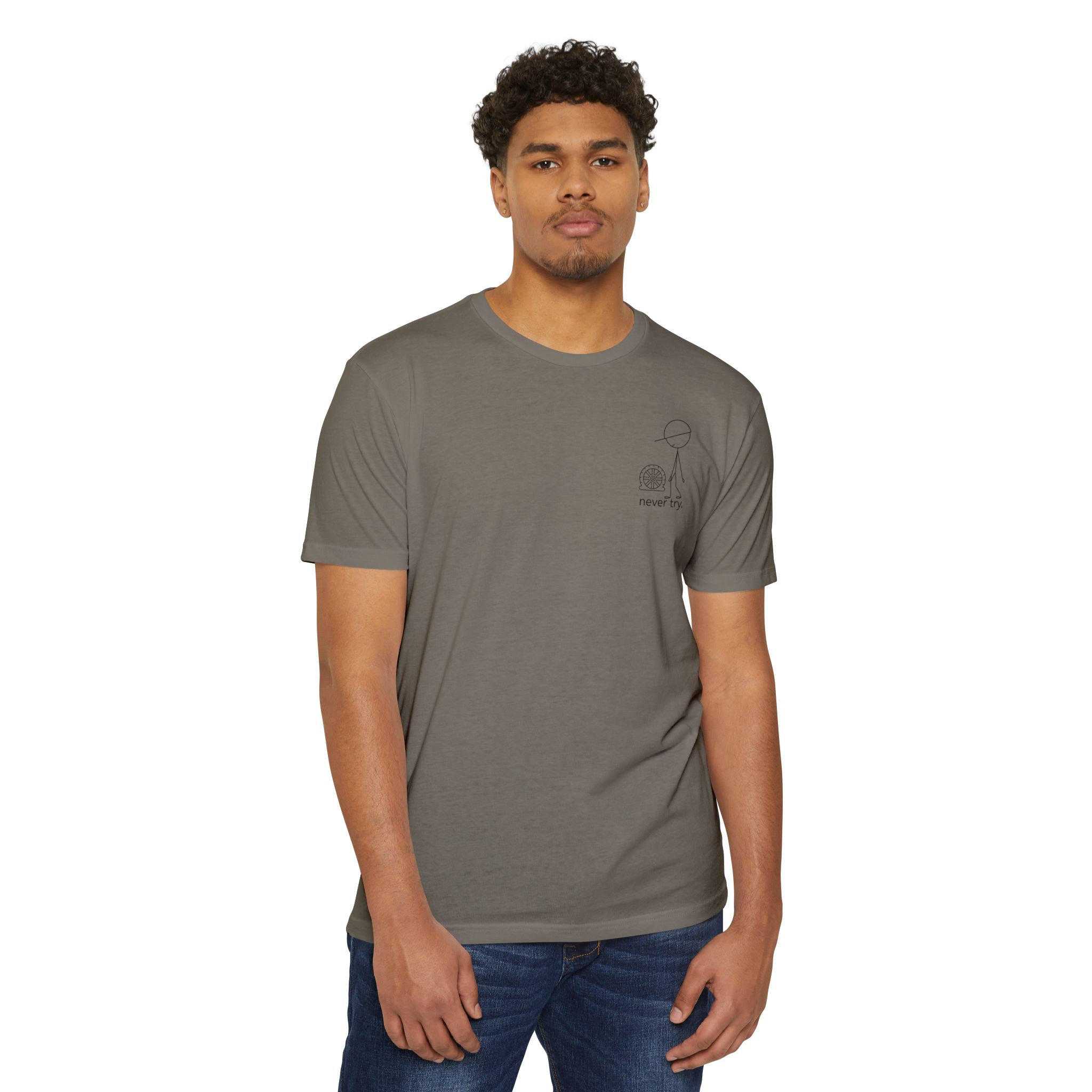 Unisex Next Level T-shirt - Flat Tire - Image 15
